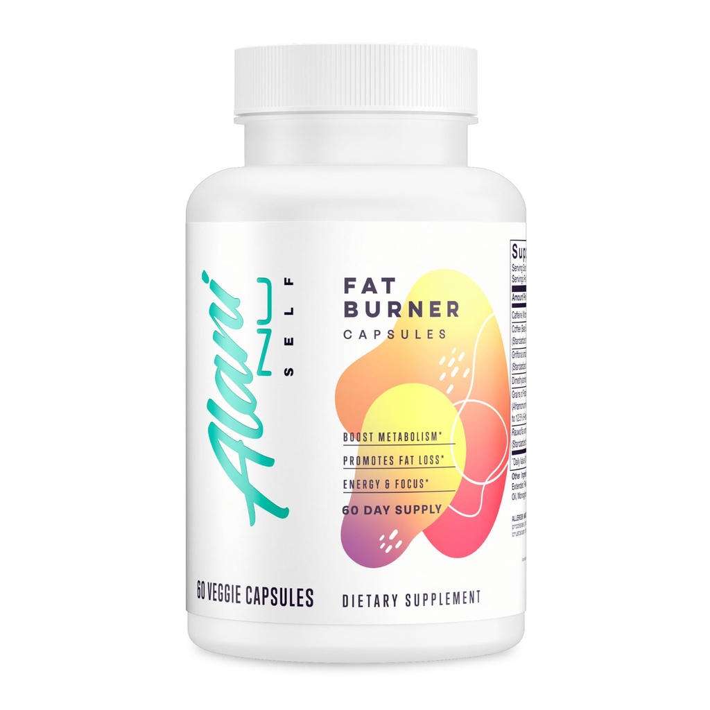 Alani Nu Premium Fat Burner Supplement, Metabolisme Booster en Appetite Suppressant, 60 dagen levering, verpakking mei Vary