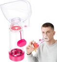 NESSI OTC Spacer Adult met Masker Spacer en Mondstuk Spacer (Pink)