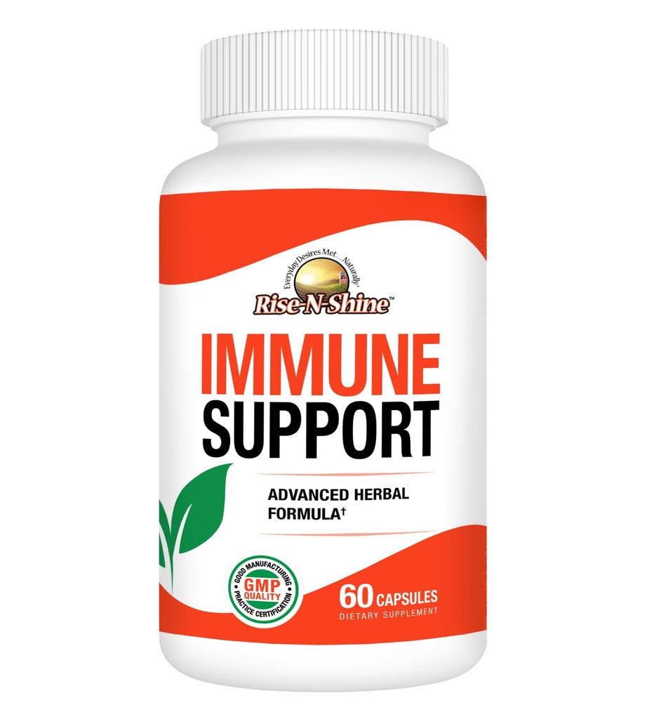 Rise-N-Shine Immune Support Supplement 60 Tellen