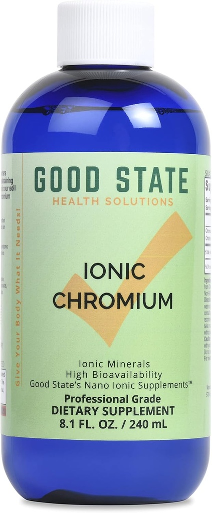 Good State Liquid Ionic Chromium (96 porties bij 600 mcg - 8 fl oz)