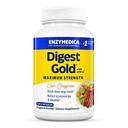 Enzymedica Digest Gold + ATPro, maximale sterkte Enzyme Formula, 14 belangrijke enzymen waaronder Amylase, Protease, Lipase en Lactase, 120 capsules