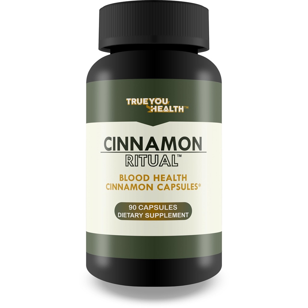 Kaneelritueel - Ons beste kaneelsupplement voor bloedondersteuning - Bevordert gezonde bloedstroom - Verbeterde formule W/Turmeer & vitamines - Glucose Reset Ritual Sugar Health Blood Health