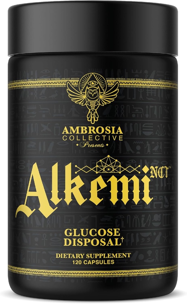 Alkemi NCT® - Support Agent met Berberine, ProCynCi® Cinnamon Extract, Chroom Picolinaat, InSea2® en GlucoVantage