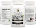 PROBIOTISCHE Supplement 5,75 Miljard Organismen-Bacillus Subtilis Bifidobacterium Longum L.Acidophilus L.Rhamnosus L.Plantarum-120 Caps