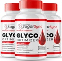 Sugar Sync Glyco Optimizer Reviews, Sugar Sync Glyco Optimizer Supplement Capsules - Maximale sterkte, SugarSync Glyco All Natural Fommula Pillen, SugarSyncGlyco Health Support Reviews (3 Pack)