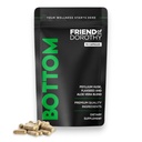 Bottom Fiber Supplement voor inspanningsloze voorbereiding tijd - helpt bevorderen spijsverteringsregulariteit - Psyllium Husk gebaseerd - voor mannen die bodem, 90 capsules