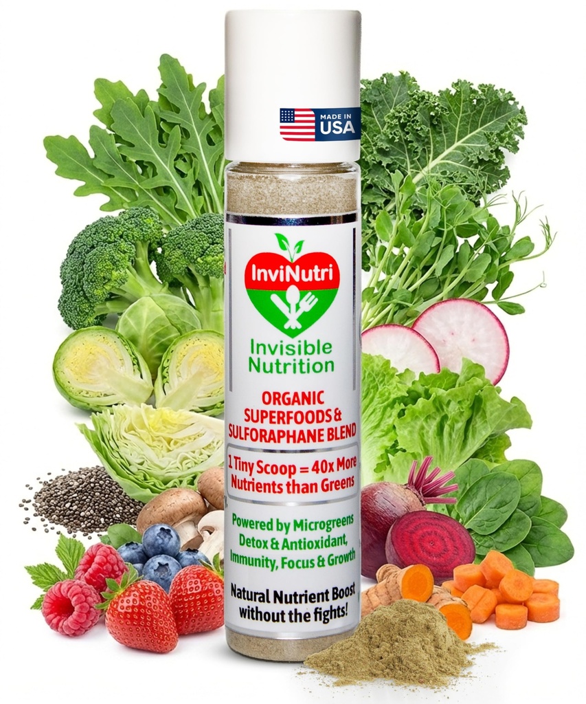 InviNutri Superfood Powder for Picky Eaters 