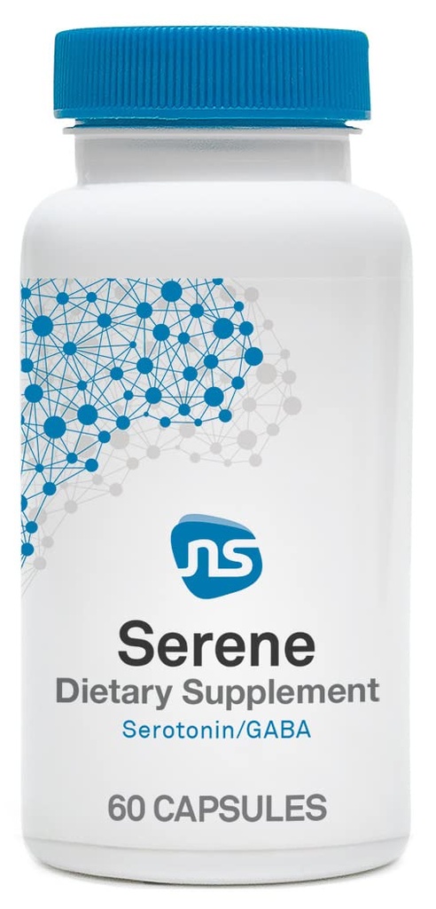 NeuroScience Deep Sleep Aid & Mood Support Supplement - Serene - Calm Sleep Supplement met 5-HTP - Stimuleren Rest & Healthy Sleep-Wake functie zonder het opofferen van elke dag energie (60 capsules)