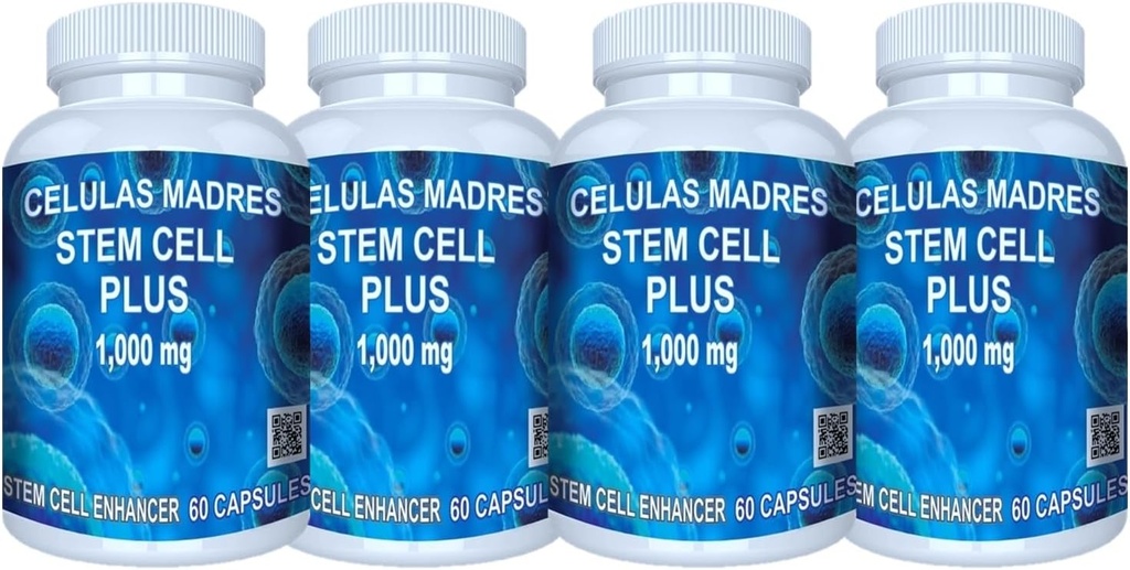 VITAMISAN 4 Celulas Madres Stemcells AFA Blue Green Algen Anti-Aging 240 Capsules