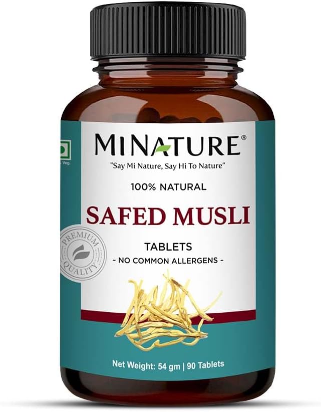 Safed Musli Tablets by mi Nature