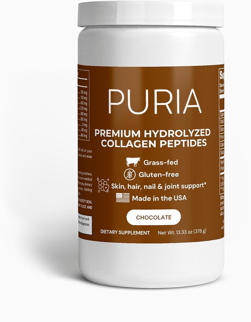 Premium Grass-Fed Gehydrolyseerde Collageen Peptides Powder (chocolate) 