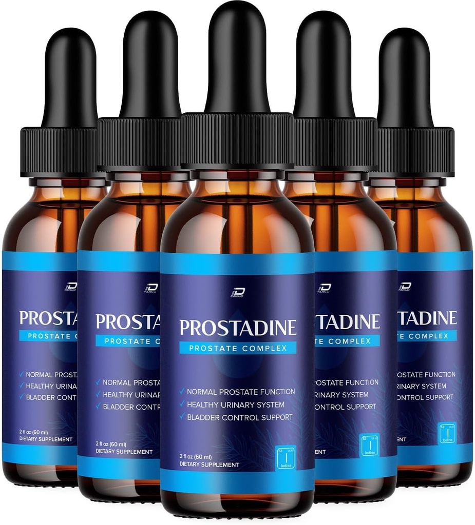 Prostadine Drops for Health - Bladder urineren problemen - Prostadine Supplement, Maximale sterkte Prostatine Droppers, 2024 Nieuwe verbeterde formulering, Prostadine (5 Pack- 5 maand levering)