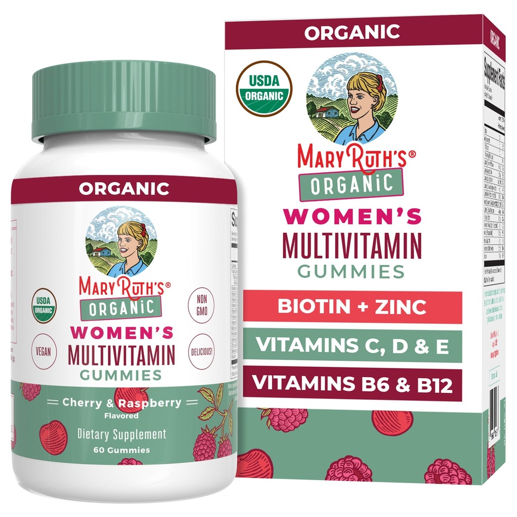 MARYRUTH'S Multivitamine Gummies for Women Ages 14+ 