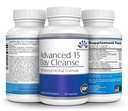 Colon Reiniging - Detox pillen voor vrouwen of mannen, 15 dagen supplement met probiotica supplement Superfoods 15-dagen reinigingsmiddelen voor gezonde Bowel bewegingen 30 capsules, 15 porties
