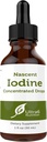 Nascent Jodium Drops Supplement in Liquid Concentrated Tinctuur voor de beste absorptie en voor de ondersteuning van de schildklier