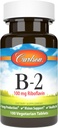 Carlson - B-2, 100 mg Riboflavine, Energieproductie, Vision Support & Healthy Skin, 100 Vegetarische tabletten