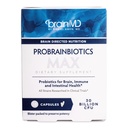 BRAINMD Dr Amen ProBrainBiotics MAX - 30 Capsules - Probiotics for Brain, Immune & Intestinal Health - Gluten Free - 30 Servings