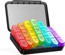 ASprink Pill Organizer 3X a Day - Medicine Pill Organizer - Weekly Pill case - Daily Pill Box 7 Day Organizer Container voor vitamines en medicijnen