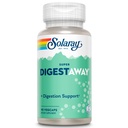 SOLARAY Super Digestaway Digestive Enzymes - Pancrean, Papain, Ginger, Pepsin, Betaine HCl, Aloë Vera, and More - Digestie & Nutriënt Absorptie Ondersteuning - Lab geverifieerd - 90 VegCaps