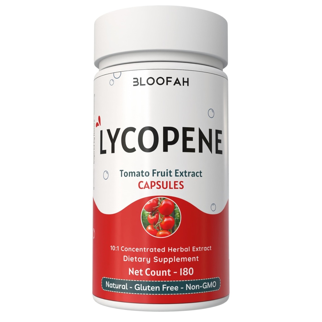 Lycopeen Tomato Extract 500mg Capsules 
