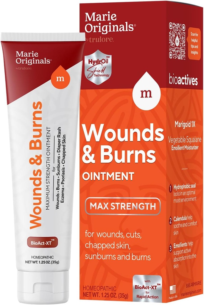 Marie Originals All-Natural Skin Repair and Burn Cream Zalf 