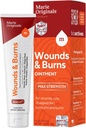 Marie Originals All-Natural Skin Repair and Burn Cream Ointment | First Aid Ointment | Accelerate Wound Healing for General Wounds, Chapped Hands, Cold Sores, Eczema, Psoriasis & Burn. 1.25oz