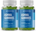 Ashwagandha Gummies Supplement Ontworpen ter ondersteuning van een natuurlijke rust - Kruidenondersteuning - Ashwagandha Gummies voor vrouwen en mannen - Non-GMO en Glutenvrije supplement - 120 Vegan Aardbei Gummies