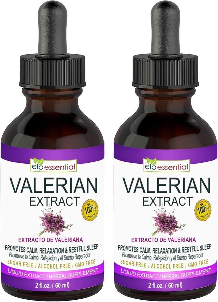 ELP ESSENTIËLE Valeriaanwortelextract druppels 2 fl oz 