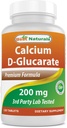 Best Naturals Calcium D-Glucaraat 200 mg 120 tabletten