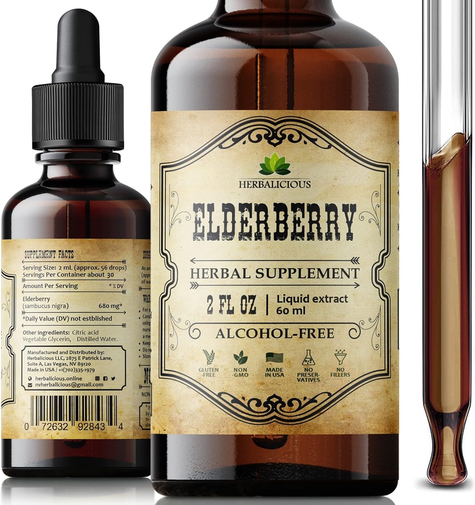 Biologische Vlierbessen Extract 