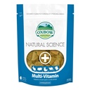 Oxbow Natural Science Multi-Vitamin, High Fiber Supplement voor konijnen en Guinea Varkens, gemaakt met Timothy Hay, Multi-Pet Households, Omega 3 & 6 vetzuren, Made in USA, 4.2 oz Bag