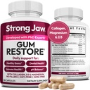 Gum Restore - Gum Care + Tanden Vitaminen - Gum Gezondheid en Orale Gezondheid - Ondersteunt Afwijkende Gums & Gum Care - Dental Vitaminen voor Volwassenen 180 Capsules, Non-GMO Gum Health Supplementen