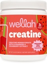 Wellah Creatine for Women (50 Serves, Watermeloen Slush) - Creatine Monohydraat met Dandelion & Cranberry Extract