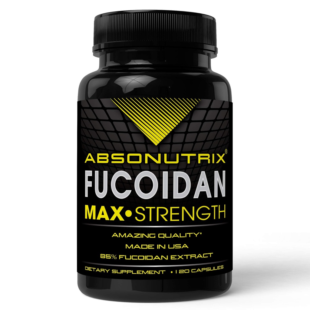 Absonutrix Fucoidan Pure-bruin zeewier extract laminaria Japonica celimmuniteit (120 capsules)
