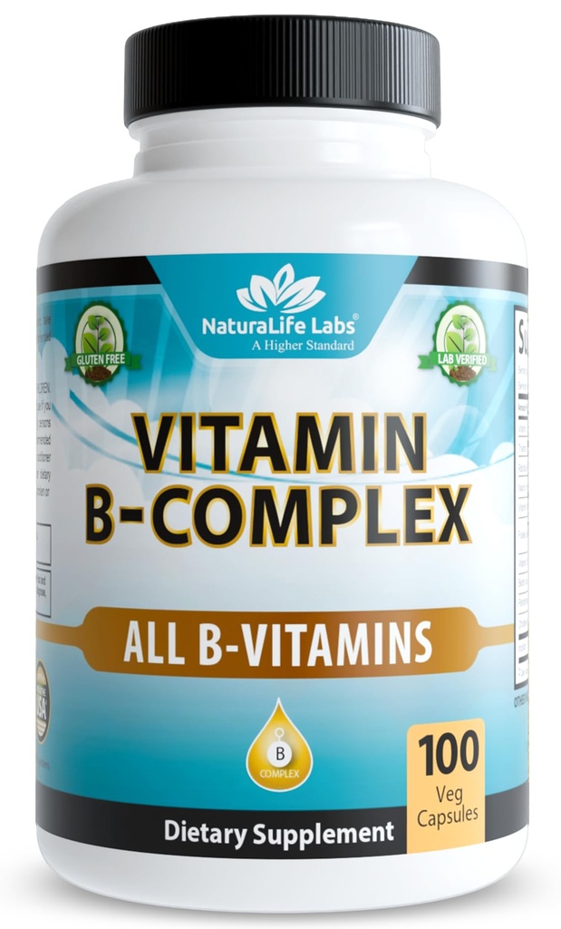 NaturaLife Labs Vitamine B-complex met vitamine C 