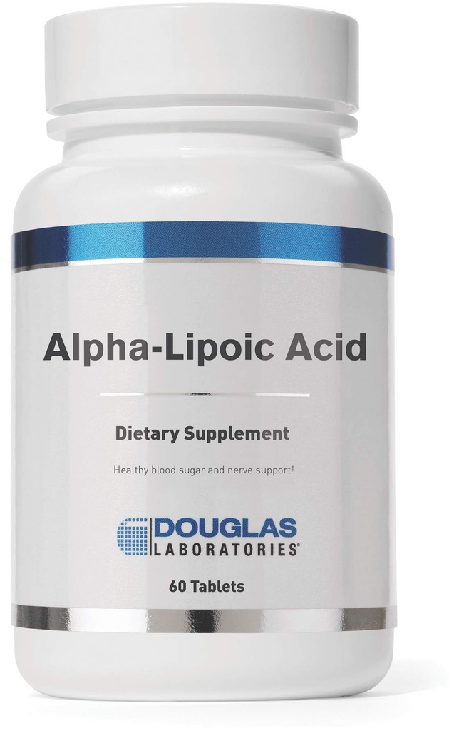 Douglas Laboratories Alpha-Lipoïnezuur Ondersteunt oleo- en antioxidantfuncties 60 tabletten