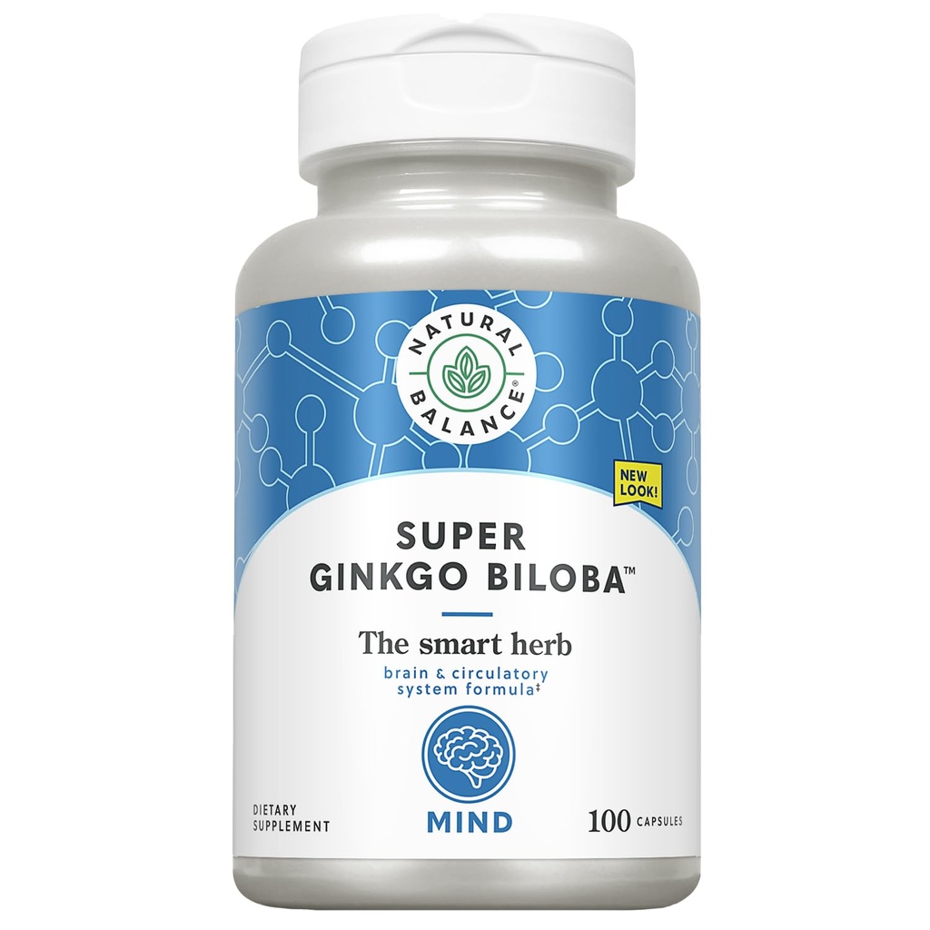 Natural Balance Super Ginkgo Biloba Plus 