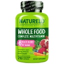 NATURELO Whole Food Multivitamin for Women - with Vitamins, Minerals, & Organic Extracts - Supplement for Energy and Heart Health - Non GMO - 240 Vegan Capsules