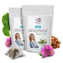 zwart cohosh menopauze verlichting - MENOPAUSE TEA 28 dagen, non gmo, 100% alle natuurlijke kruiden, cafeïnevrij, zwart cohosh, gingko, rode klaver, kaneel chip, eleuthero, zoethout, menopauze - 2 Zakken 28 dagen