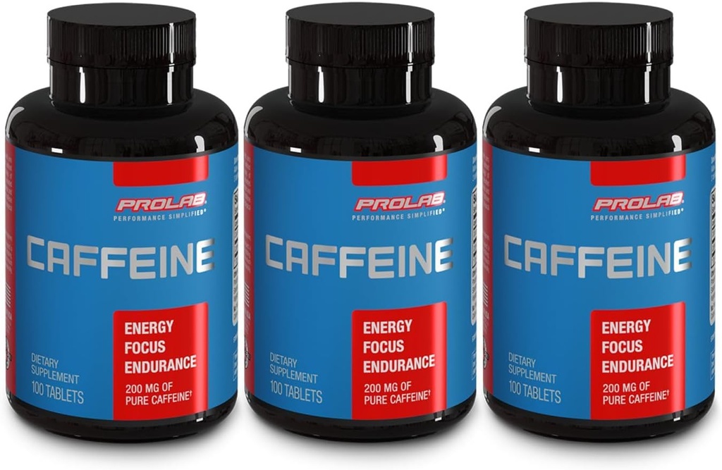 ProLab Cafeïne Tabletten 100 Tellen