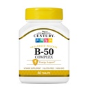 21e eeuw B 50 Complexe tabletten met verlengde afgifte, 60 stuks (verpakking van 1)