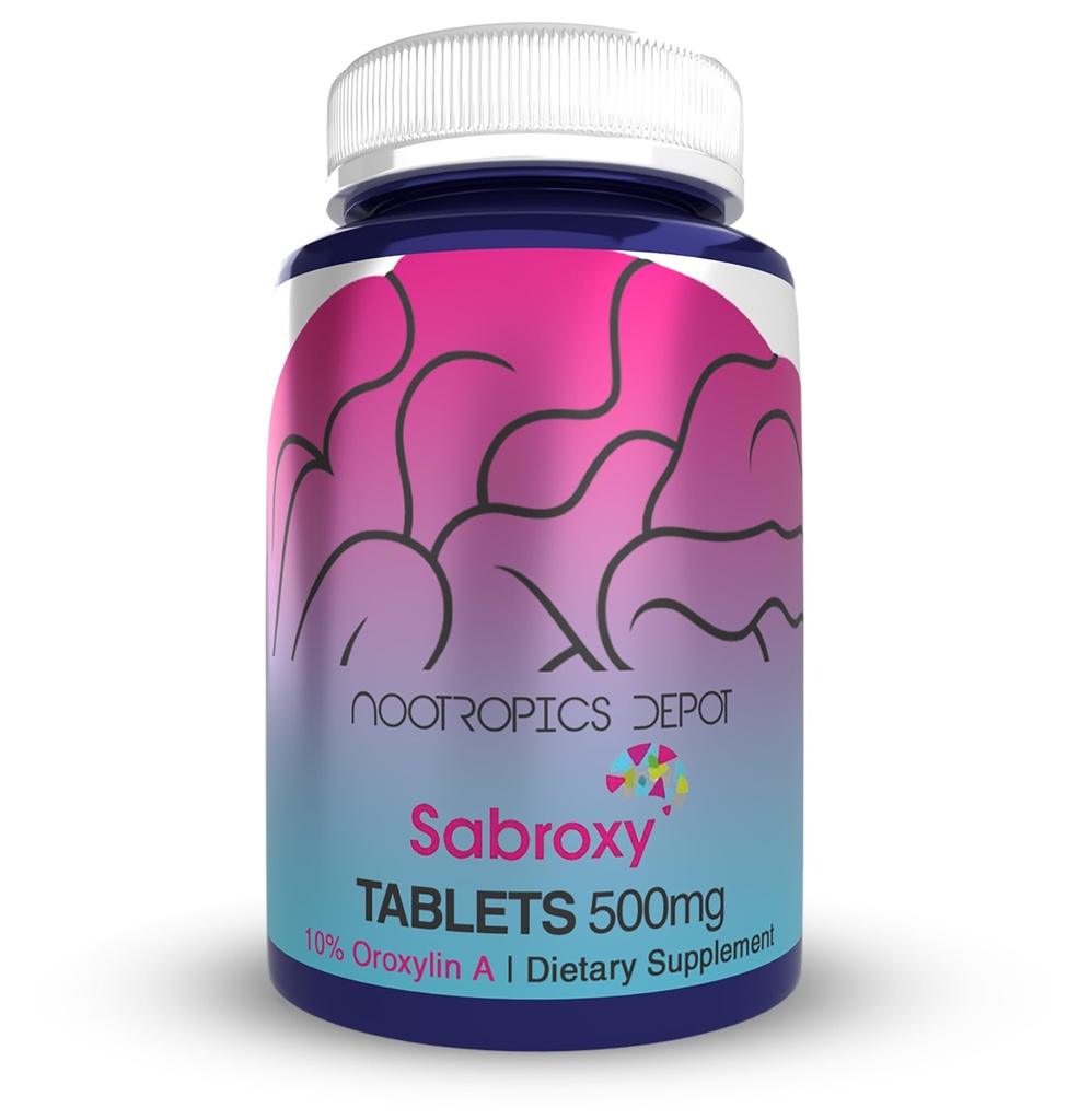 Nootropics Depot Sabroxy® Tablets 500mg 30 Telling 