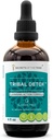 Tribal Detox Kruidenextract, Alcoholvrije Glyceriet Tinctuur, Kurkuma, Dandelion, Melkdistel, Burdock, Clears, Cranberry, Goldenrod, Green Tea Cleansing Action Formula (4 FL OZ)