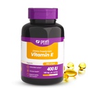 Vitamine E 400 I.E. 100 Softgels Versterkt het verdedigingssysteem, bestrijdt vrije radicalen en bevordert gezonde veroudering voor volwassenen