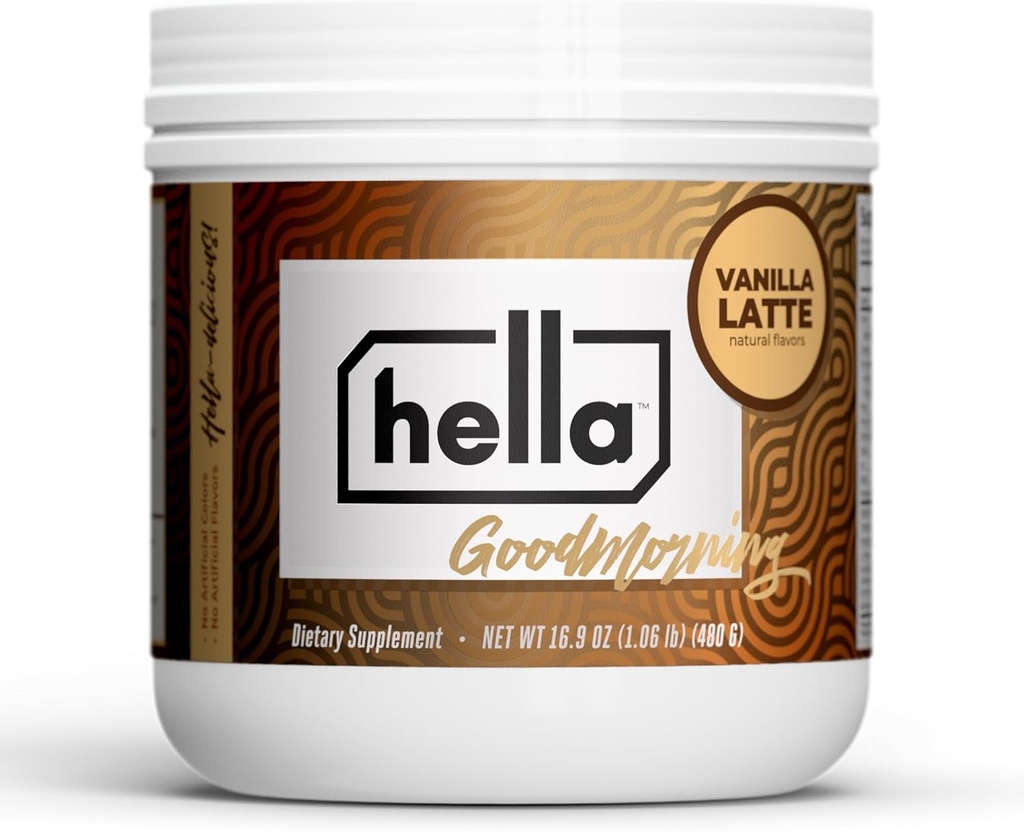 Hella Nutrition Goodmorning Coffee Alternatief Natuurlijke Cafeïne met Paddestoel Koffie Substituut 
