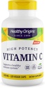 Gezonde oorsprongen Vitamine C 1.000 mg (niet-GMO getest, hoge potentie, Immune Support, Vegan), 120 Veggie Caps