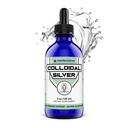 FWS Collective Silver, Liquid Silver Drops, 99,99% Pure Silver, 4 oz Glass Bottle, 60 Servings (2 maand levering), 50 ppm, Geconcentreerd voor gemakkelijke en handige porties