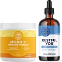 Vimergy Micro C Immune Power (250 g) en Restful You* Liquid Melatonine (115 ml) - Bundel