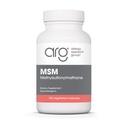 Allergy Research Group MSM Supplement - MSM Powder Capsules for Hair Growth, Methylsulfonylmethaan for Healthy Hair, Skin & Nails, 500 mg Per Serving - 150 Vegetarian Capsules