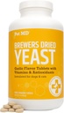 Pet MD Knoflook & Brouwers Gist voor honden en katten - Knoflook en Gist Plus Antioxidanten - Brouwers Gist Tabletten voor honden en katten - Vitamine B 1 & Vitamine C - 1000 t